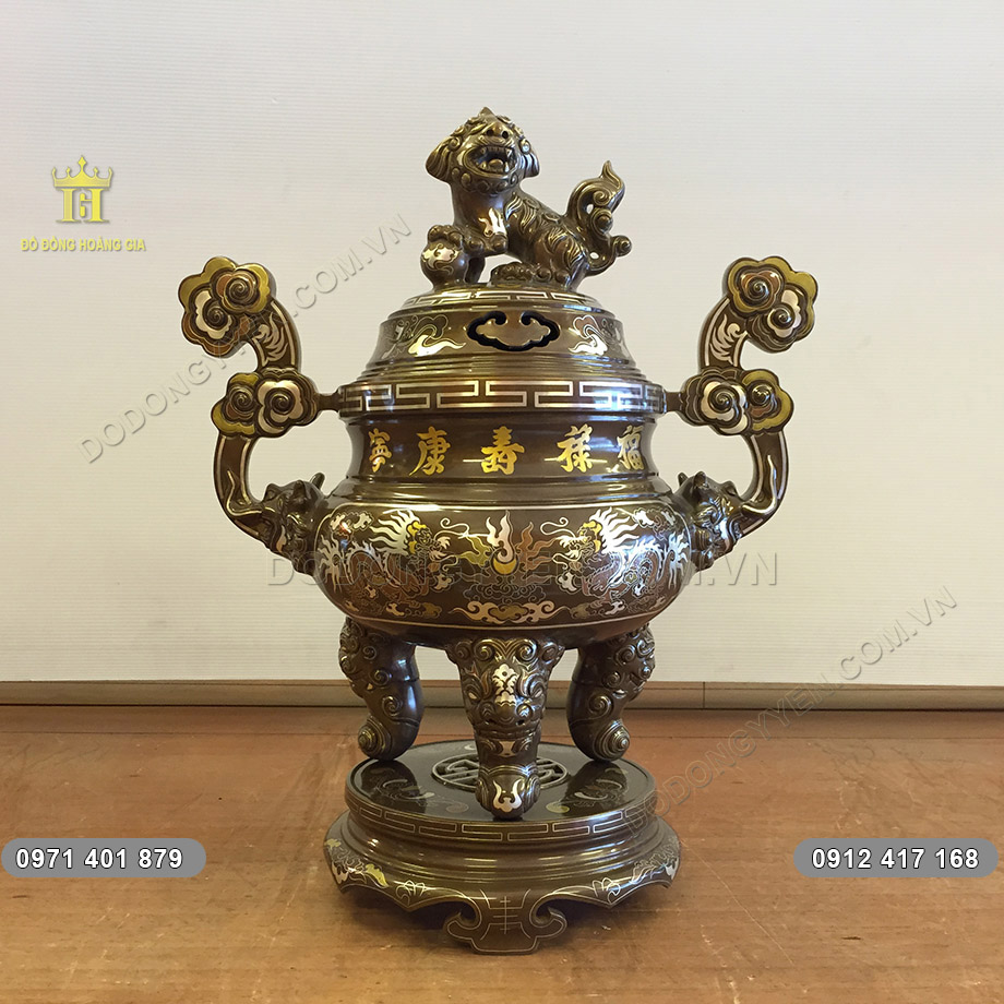 đỉnh ngũ sắc 50cm